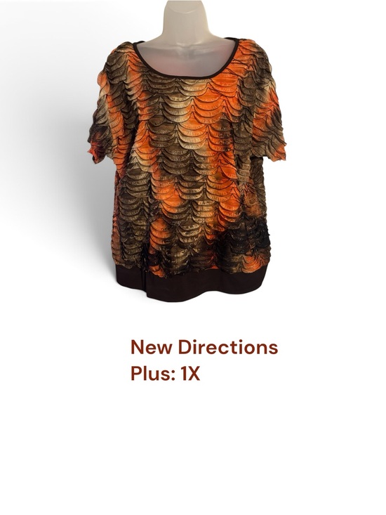 new directions Tops - FALL COLORS!! From New Directions Scalloped Layers Top PLUS: 1X #I